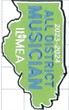 2023-2024 ILMEA  PATCH with ALL DISTRICT MUSICIAN