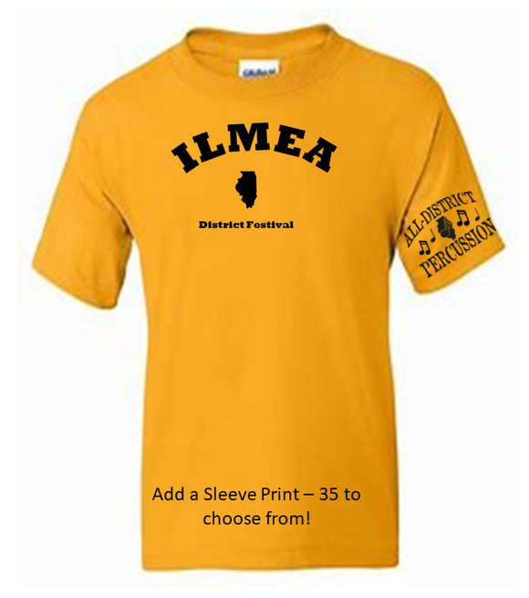2023/2024 ILMEA All District Short Sleeve T-Shirt Band, Orchestra & Chorus