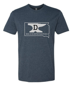 Big D's Specialties Short Sleeve T Shirt- NAVY