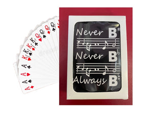 2023/2024 ILMEA Deck of Playing Cards- Always B Natural
