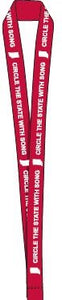 Circle the State with Song Custom LANYARD