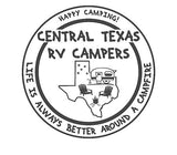 Unisex Lightweight T-Shirt with the Central Texas RV Camper Logo